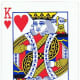 king of hearts playing cards clip art