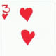 3 of hearts free clip art