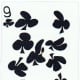 9 of clubs clipart