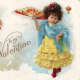 Vintage children: Spanish Valentines card