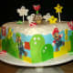 Super Mario Birthday Cake