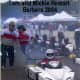 That is me (behind the kart) running to get out of the way.