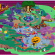 JumpStart Overworld Map.  This was taken during October.