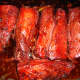 Cooked bbq pork