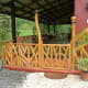 Dancing bamboo railing.