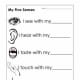 Fill in the blank senses worksheet. Source: worksheetplace.com