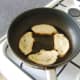 Frying bread to make croutons