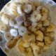 Bananas diced