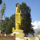 The statue of Buddha at Reckong Peo.