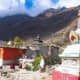 Stupa at Charang village.