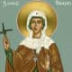 Saint Brigid (451–525) Feast Day: February 1. Is the patron saint of newborn babies, midwives, cattle, dairymaids, and Irish nuns.