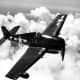 Hellcat fighter used in the battle of Okinawa