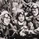 May 26, 1945 Corporal Yukio Araki, holding a puppy, and four other pilots of the 72cnd Shinbu Squadron at Bensei, Kagoshima, Araki died the following day, in a suicide attack on ships near Okinawa.