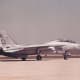 An F-14 after an aerial demonstration at Andrews AFB, MD.