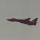 An F-14 during a flight demonstration.