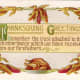 Free vintage Thanksgiving post cards: Harvest Thanksgiving greetings