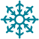 Winter snowflake clip art