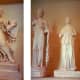 The one on the left is Aphrodite dressed like Athena! At right is Hygeia and Athena. Epidaurus Museum