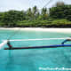 Powdery white sand of Isla Reta