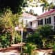 View of Edison home and partial view of guest house