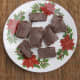 Chocolate bark with added protein powder