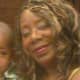 Kasia Lester, with her grandson Christian. She is the daughter of Janie Genwright.
