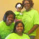 Members of Willie June Platt's family that helped organize the event.'