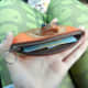 Toad Skin Leather Wallet