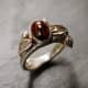 Finished ring using the double fire method. I will definitely use this method again as it makes it easier to perfectly size rings.