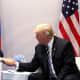 Presidents Trump and Putin.
