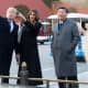 President Trump and First Lady Melania Trump in Beijing, with President Xi Jinping; 2017.