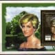Princess Diana gold foiled souvenir sheet worth about 4$-5$