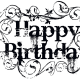 Tattoo happy birthday clip art