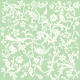 St. Patrick's Day green Victorian flowers scrapbook papers