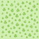St.Patrick's Day shamrock light green background