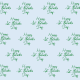 Free happy St. Patrick's Day scrapbook paper: blue background