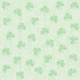 Shamrock green background scrapbooking paper
