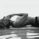 Hot Farrah Fawcett in a beach