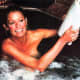 Hot sauna pic of Farrah Fawcett