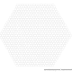 blank fuse bead hexagon template for other projects