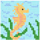 seahorse fuse bead pattern