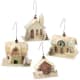 Vintage Christmas Tree Decorations- Village Houses