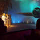 The famous airport scene from Casablanca on The Great Movie Ride.