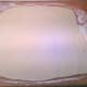 Roll out, so it is large enough to fill your baking dish and come up the sides. This will be the bottom of the pie.