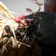 Detail on the Scarecrow's wrists
