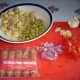 Some of the ingredients: Longganisa, mushrooms, peas, onion, tomato and garlic.