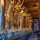 There were 16 "saints" when Buddhism came to China from India, but over time China added two more of their own, and now there are 18 Luohan - Saints. They are shown surrounding the Buddhas in the main hall of the temple, and like the saints of Chris