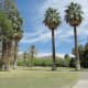 Agua Caliente front of park