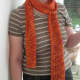 Use scarves and wraps to add brilliant bursts of colors to outfits.