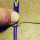 7.  Follow the instructions for making a switch knot.